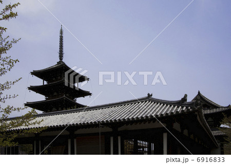 法隆寺五重塔 法隆寺五重塔 6916833