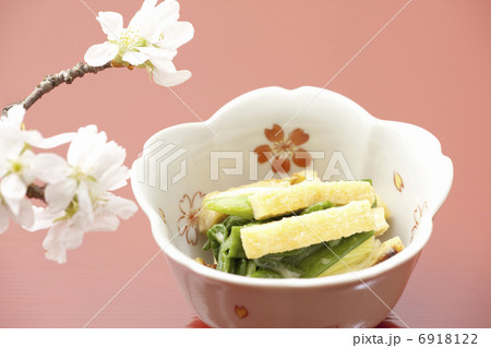 桜と料理 6918122