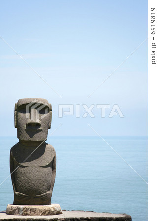 宮崎県日南市のモアイ像 6919819