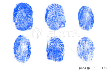 Blue fingerprints 6928130