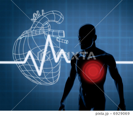 Mapping graphics heart and body 6929069