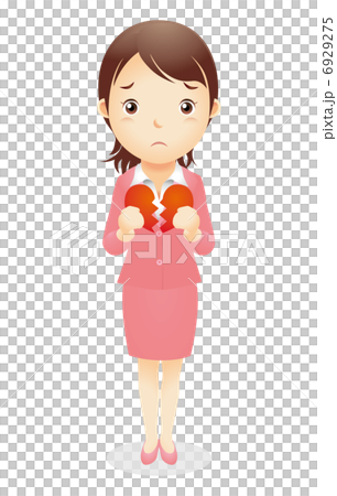 ビジネス女性イラスト 6929275