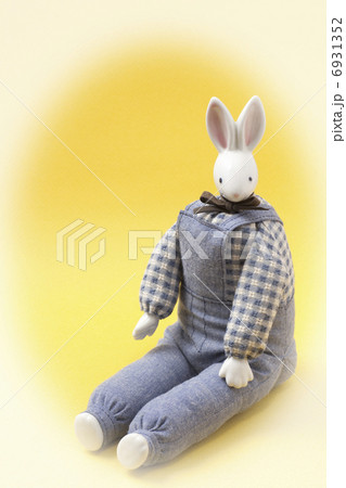 干支のうさぎのクラフト人形 干支のうさぎのクラフト人形 6931352