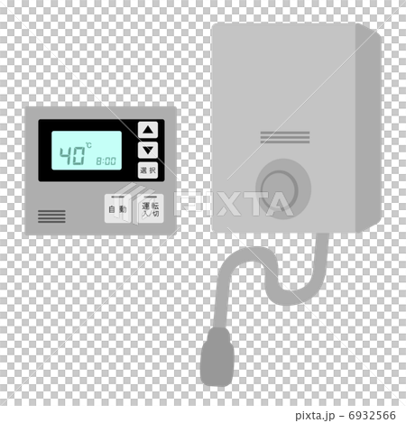 Water heater and remote control 6932566