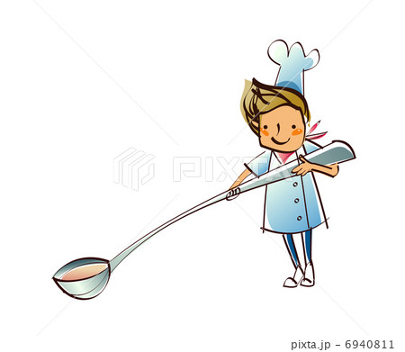 Close-up of boy holding spoon 6940811