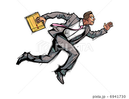 Side view of man running 6941730