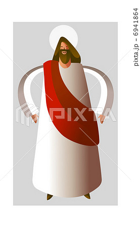 Close-up of Jesus Christ standing 6941864