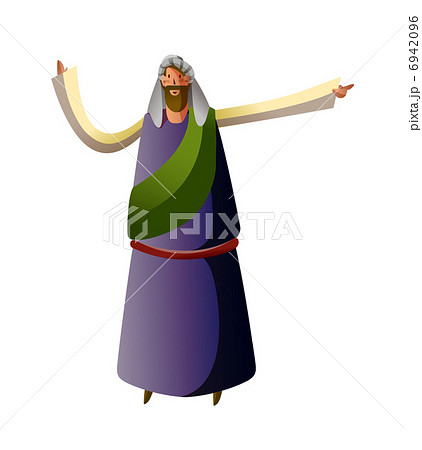 Close-up of man standing in robe 6942096