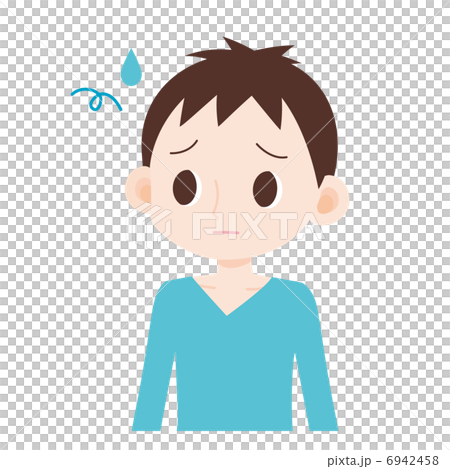 男性上身很困惑 6942458