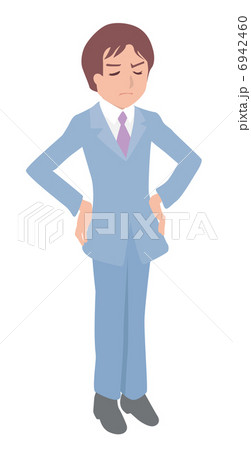 男性（両手腰） 6942460