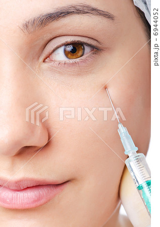 Woman under the plastic surgery Woman under the plastic surgery 6944052