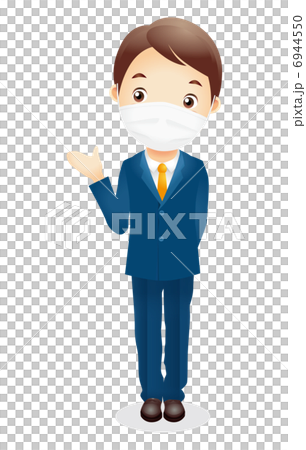 ビジネス男性イラスト 6944550