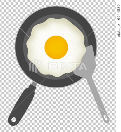 Making fried eggs 6944889