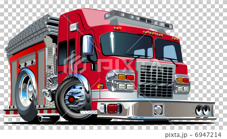 Cartoon Fire Truck 6947214