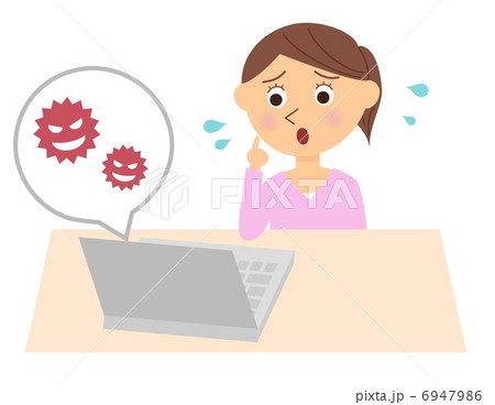 女性　ＰＣ　ウイルス 6947986