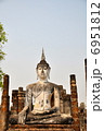 スコータイ　世界遺産　ワットマハタート　 6951812
