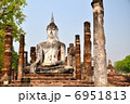 スコータイ　世界遺産　ワットマハタート　 6951813