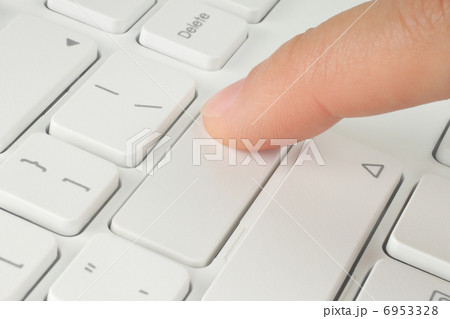 Hand pushing button Hand pushing button 6953328