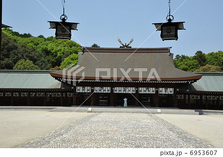 奈良 橿原神宮の内拝殿 奈良 橿原神宮の内拝殿 6953607