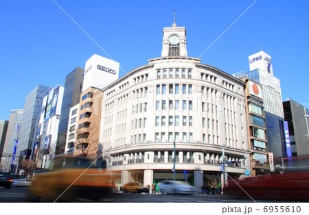 銀座四丁目交差点　和光 6955610