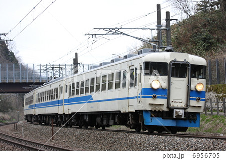 JR西日本 475系 北陸色 JR西日本 475系 北陸色 6956705