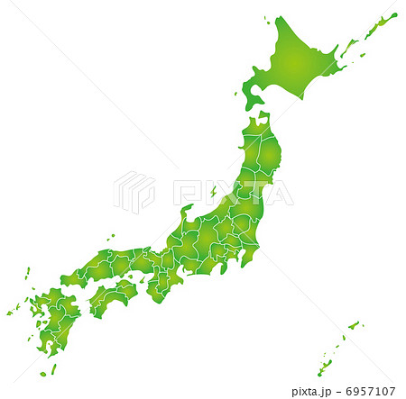 日本地図 6957107