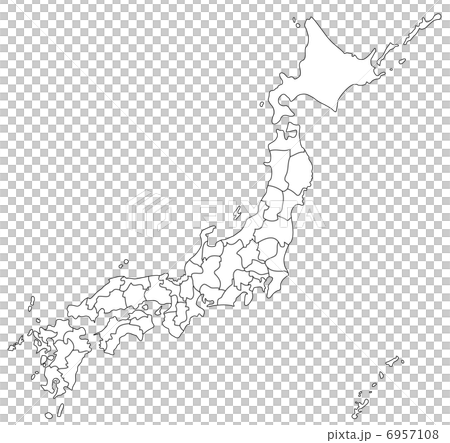 Map Of Japan Stock Illustration