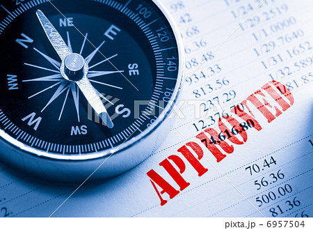 Operating budget and black compass 6957504