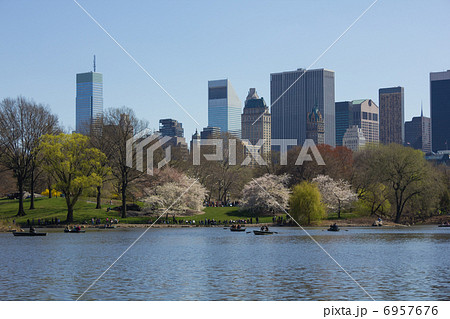 春のニューヨークセントラルパーク 6957676