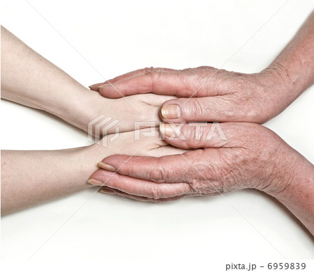 the hands of mother 6959839