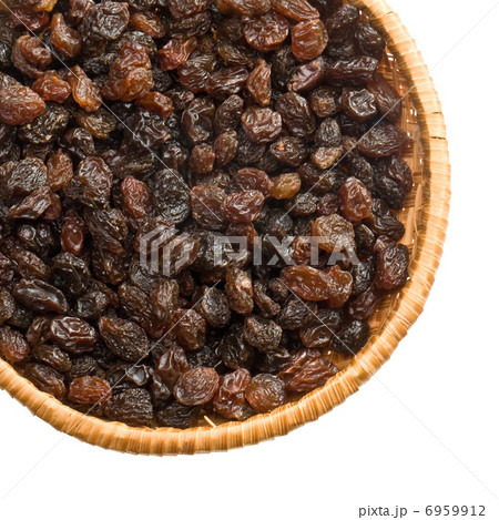 straw dish with raisins straw dish with raisins 6959912