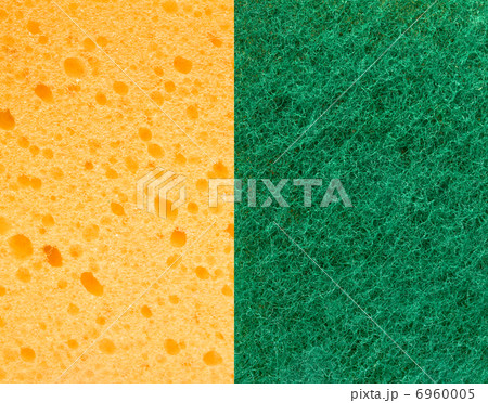 Yellow and green sponge Yellow and green sponge 6960005