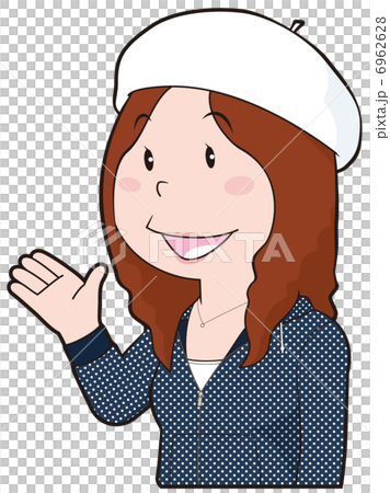 冬の私服（女性） 6962628