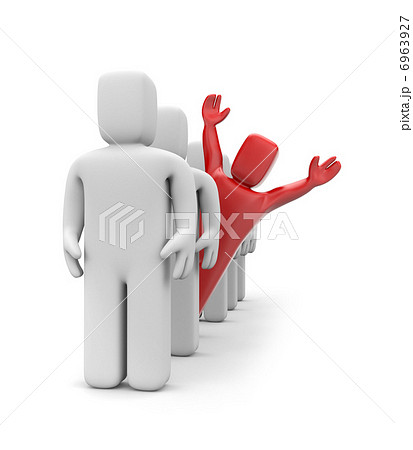 Standing out from the crowd Standing out from the crowd 6963927