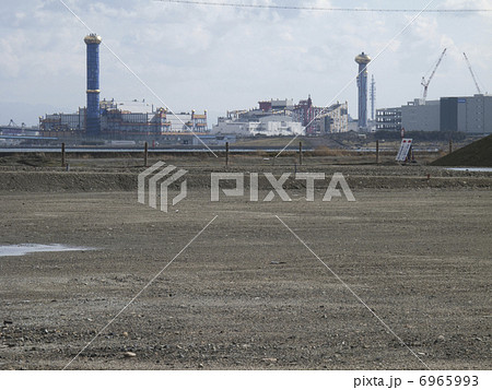 阪神港の埋立地 6965993