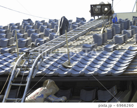 瓦の葺き替え 6966260