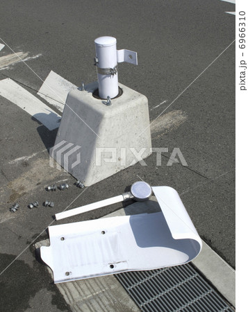 ガードレールの組み立て 6966310