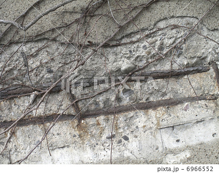 建物の錆びた鉄筋 6966552