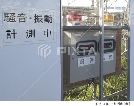 工事現場の騒音計測器 工事現場の騒音計測器 6966661
