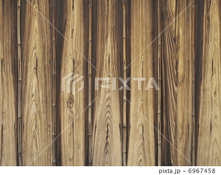 日本的家屋の板塀 日本的家屋の板塀 6967458