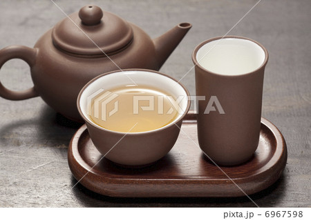 ウーロン茶と中国茶器の写真素材 [6967598] - PIXTA