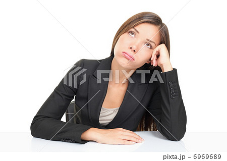 Bored businesswoman Bored businesswoman 6969689