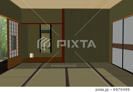 和室のイラスト素材