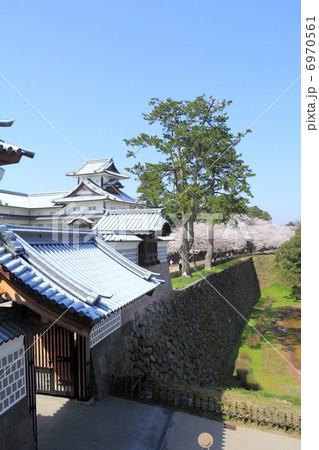 春の金沢城(河北門) 春の金沢城(河北門) 6970561