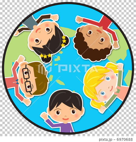 地球と子ども 6970688