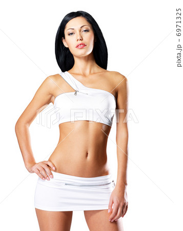 Woman with beautiful slim tanned body Woman with beautiful slim tanned body 6971325