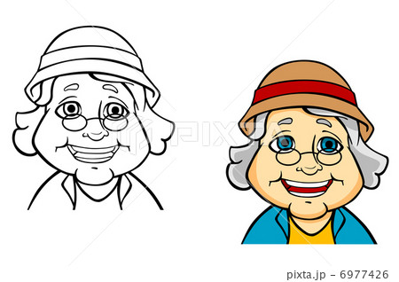 Happy senior grandmother Happy senior grandmother 6977426