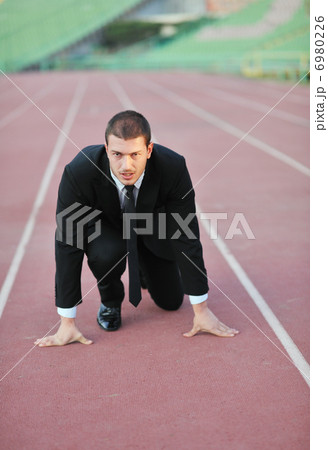 business man in sport business man in sport 6980226
