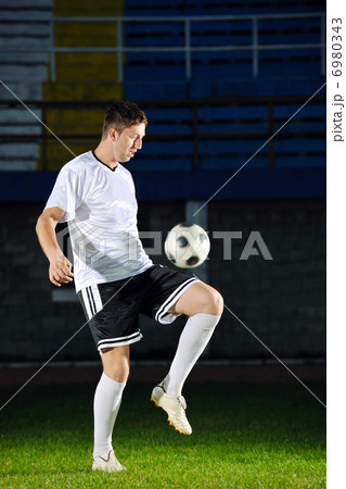 football player in action football player in action 6980343