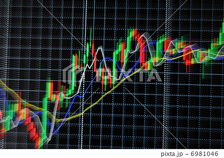 stock graph stock graph 6981046